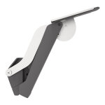 Ferrure de porte relevable freespace - d�cor : blanc / nickel� - force : d - pour caisson hauteur mini ...