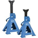Fervi - 2 chandelles cric � cr�maill�re chevalets de support 3 t 0069 / 3