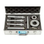 Fervi - m019 / 12 / 20 jeu de micromtres  trois branches pour le perage de trous intrieurs et borgnes ...