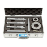 Fervi - m019 / 12 / 20 jeu de microm�tres � trois branches pour le per�age de trous int�rieurs et borgnes ...