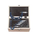 Fervi - m033 jeu de micromètres centésimaux pour l'extérieur Fervi - m033 jeu de micromètres centésimaux pour l'extérieur