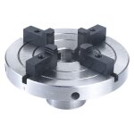 Mandrin a 4 griffes 125 mm 1 / 8 - 8 tpi pour tour bois fervi 0751 / a4