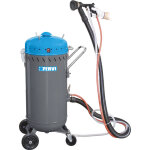 Fervi ? sableuse pneumatique mobile avec aspirateur 8 bar ? d�bit 420 l / min pour surfaces m�talliques ...
