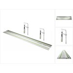 Fs 1400 / 2 rail de guidage 1400 mm ( 491498 ) + 2x fsz 120 serre - joint ( 489570 ) - festool