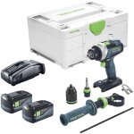 Festool ? perceuse - visseuse � percussion sans fil 18v ? couple 75nm ? 4 vitesses ? 2 batteries 5. 0ah ...