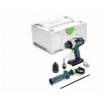 Festool - perceuse - visseuse � percussion sans fil quadrive tpc 18 / 4 - basic sans batterie - systainer ...
