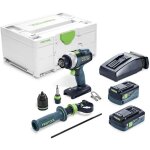 Festool - perceuse - visseuse sans fil tdc 18 / 4 5, 0 / 4, 0 i - plus quadrive 575602