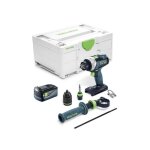 Festool - perceuse - visseuse sans fil tdc 18 / 4 i - basic - promo 2021 quadrive