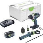 Festool tpc 18 / 4 i - basic perceuse - visseuse � percussion sans fil 18 v 75 nm + 1x batterie 5, 0 ...