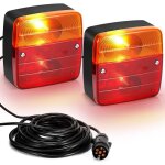 Feux arri�re magn�tiques pour remorque ulisem ? feux arri�re magn�tiques 12 v pour remorque ? feux clignotants ...