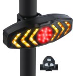 Feu arri�re de v�lo clignotant velo et feu arri�re avec effet sonore usb rechargeable t�l�commande sans ...