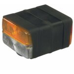 Lem select ? feu avant / arri�re 3 positions 120x80 mm ? fixation 2 vis m8 ? entraxe 53 mm ? ampoules ...