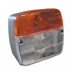 Lem select ? feu avant droite - gauche 2 fonctions 108x103 mm ? compatible tracteurs, remorques, caravanes ...