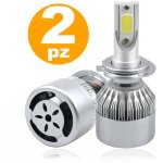 Feux de croisement et de route c6 h1 6000k led f 36w / 3800lm voiture moto