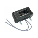 Feu éclairage plaque immatriculation arrière 12v 24v remorque camion tracteur voiture lampe phare Feu éclairage plaque immatriculation arrière 12v 24v remorque camion tracteur voiture lampe phare