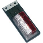 Feu de gabarit blanc et rouge sur languette