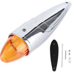 Feu de position de toit de cabine 12v 17led, lampe �tanche de couleur ambre brillant pour camions remorques ...