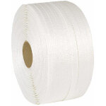 Feuillard pour cerclage, blanc, largeur 15mm, longueur 1100m ( prix pour 1 )