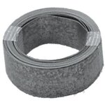 Feuillard galvanis� largeur 40mm (rouleau de 5 m�tres) ep6 / 10e pour fixation mat d'antenne visiosat ...