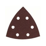 Feuille abrasive delta avec bande auto - agrippante, perfor� bosch accessories 2607019488 grain 60 cote ...