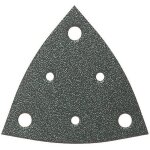 Feuille abrasive delta avec bande auto - agrippante, perfor� fein 63717108019 grain 40 cote d'encoignure ...