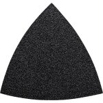 Feuille abrasive delta non perfor� fein 63717121013 grain 80 cote d'encoignure 80 mm 50 pc(s)