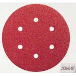 Feuille abrasive pour ponceuse excentrique avec bande auto - agrippante, perfor bosch accessories 2608605716 ...