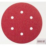 Feuille abrasive pour ponceuse excentrique avec bande auto - agrippante, perfor bosch accessories 2608605721 ...