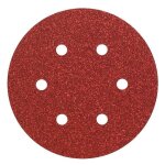 Feuille abrasive pour ponceuse excentrique avec bande auto - agrippante, perfor� bosch accessories 2608605721 ...