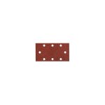 Feuilles de papier de verre perfores avec velcro pour ponceuses  trous circulaires - blister 50 grains ...