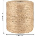 Ficelle 500m ficelle jute ficelles de jardinage corde naturelles fil de jute corde fine pour jardiage ...