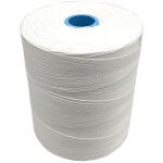 Ficelle alimentaire polyester blanc 4 fils x l. 3000 m�tres (roll 1 kg) r�sistance rupture 9 kg - d - ...