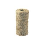 Ficelle jute avec fil acier �1mm 250g bobine 190m - chapuis