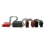 Fiches iso autoradio compatible avec audi seat skoda vw avec amplificateur mini - iso - rac6061