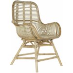 Chaise rotin 62x62x92 naturel