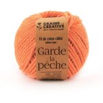 Fil en coton - graine creative - 80 m - � 2, 5 mm - couleur p�che - mixte