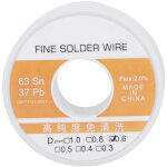 Fil d'�tain sans plomb pour soudure facile - accessoires de soudage �lectrique 0, 6mm