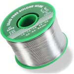 Fil � souder �lectronique sans plomb 0, 8 mm, 200 g, avec noyau de colophane, pour la r�paration et le ...