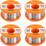 Fil de soudure, 4 pi�ces fil etain a souder colophane fil de soudure, soudure avec noyau de colophane ...