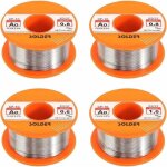 Fil de soudure, 4 pi�ces fil etain a souder colophane fil de soudure, soudure avec noyau de colophane ...