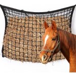 Filet � foin pour chevaux, filet a foin chevaux 90 x 60cm, sac � foins pour chevauxs, sac d'alimentation ...