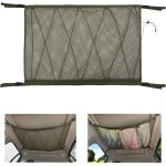 Filet de rangement pour voiture - sac de rangement suspendu int�rieur organisateur de voiture avec cordon ...