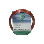 Filomat - fil cuivre 0. 6mm rouleau 20m sc