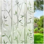Film adh�sif pour vitre de 60 cm x 200 cm, film d�coratif statique pour vitrage, autocollant avec motif ...