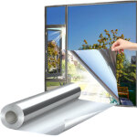 Film anti regard fen�tre 50x200cm ? effet miroir sans tain ? protection uv jusqu'� 99% ? r�duction chaleur ...