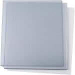 Film dur transparent - r�f 282101 - 1 rouleau - int�rieur - facile � couper