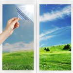 Film miroir fen�tre sans tain anti chaleur anti - regard contr�le de la temp�rature protection de la ...