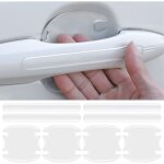 Film protecteur pour poign�e de porte de voiture, 8 pcs universel autocollant voiture transparent autoadh�sive ...