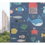 Film de protection contre les uv pour fen�tre et chambre d'enfant, salle de bain, balcon, film statique ...