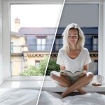 Film solaire anti chaleur pour double vitrage meilleure performance - bronze - 152 cm x 5 m - en rouleau ...